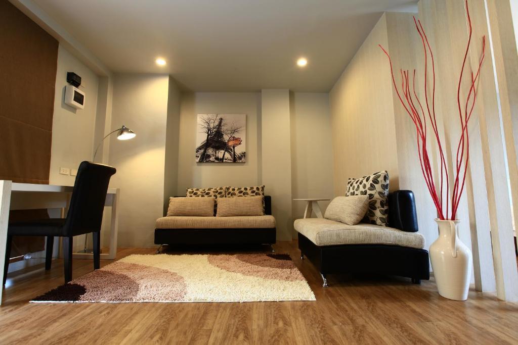 The One Residence Hotel Bangkok Habitación foto